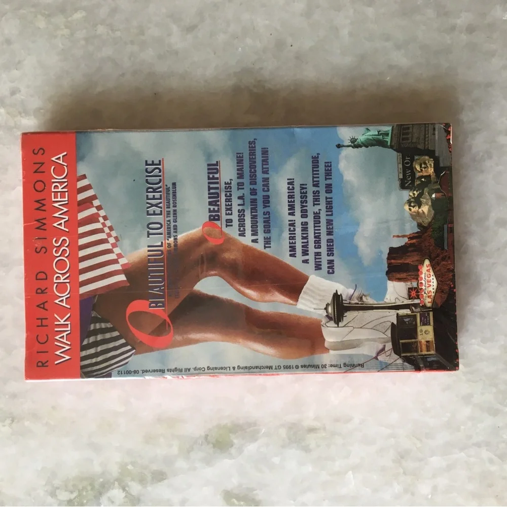 Richard Simmons Walk Across America Fitness Program cassette - Picture 12 of 16